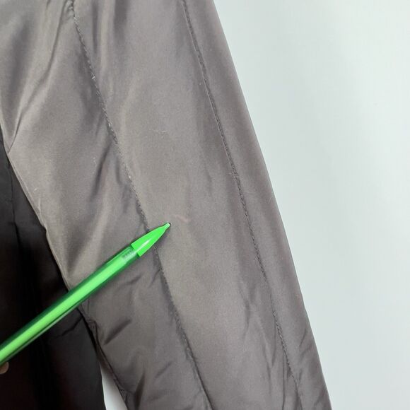 Kenneth Cole Reaction Zip Up Puffer Down Jacket Brown Size M Outdoor - Picture 9 of 9